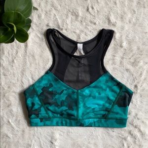 Lululemon High Neck Mesh Bra